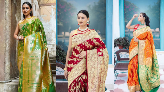 Banarasi Sarees for Weddings – A Timeless Choice at Banarashe
