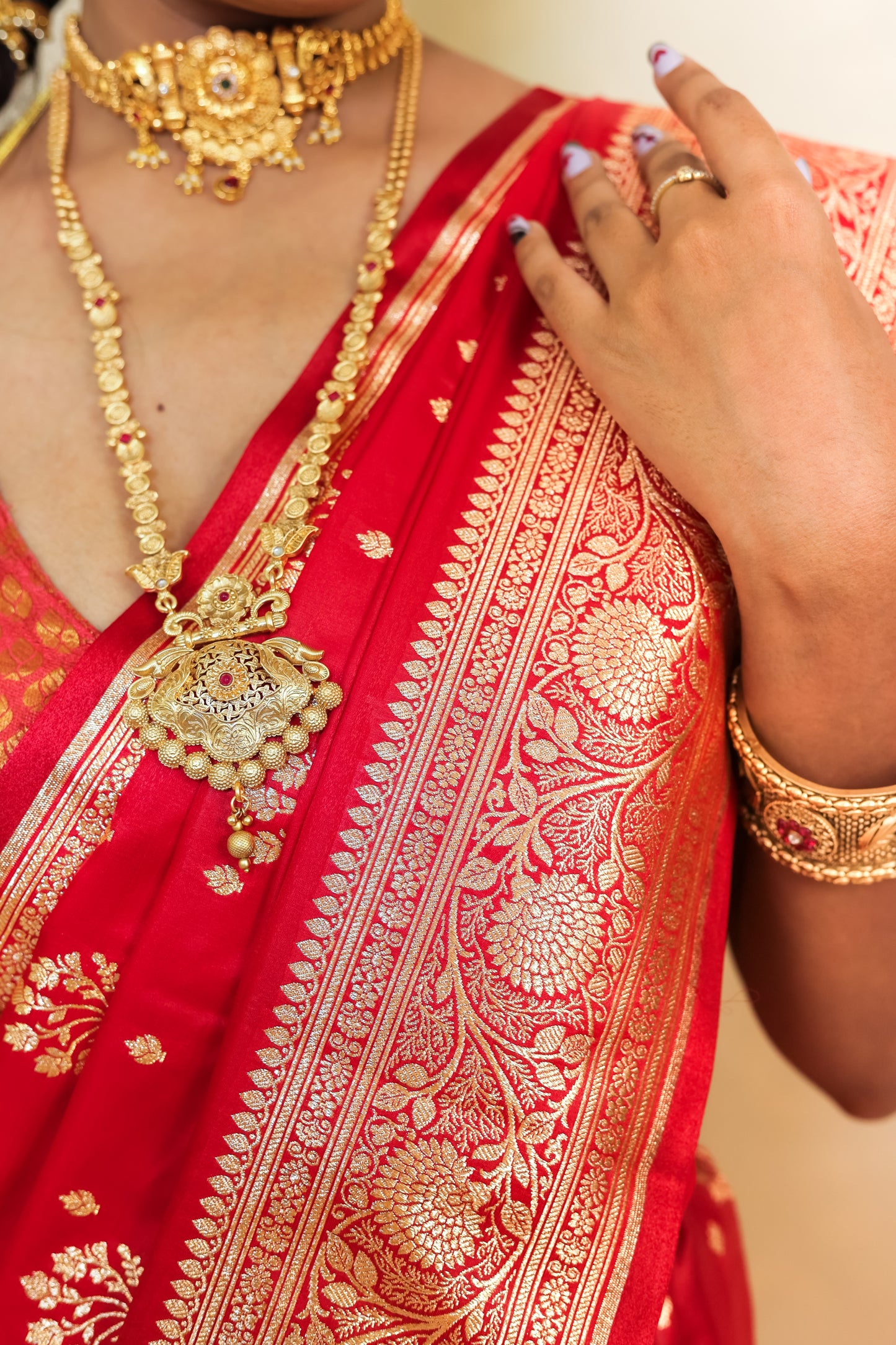 Raani Pink Banarasi Katan Silk Saree - Queenly Pink