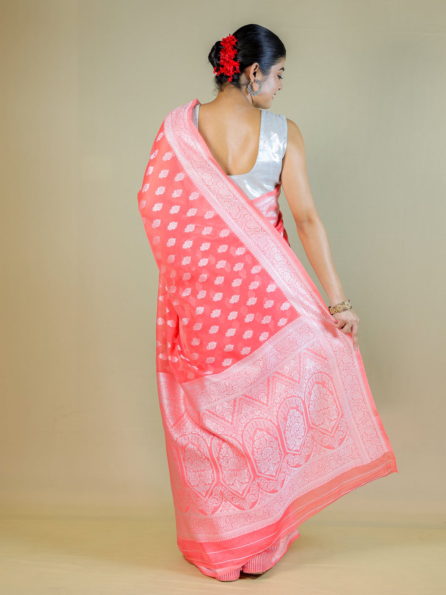 Elegant Cotton Saree with Blouse Piece – Daily & Festive Wear