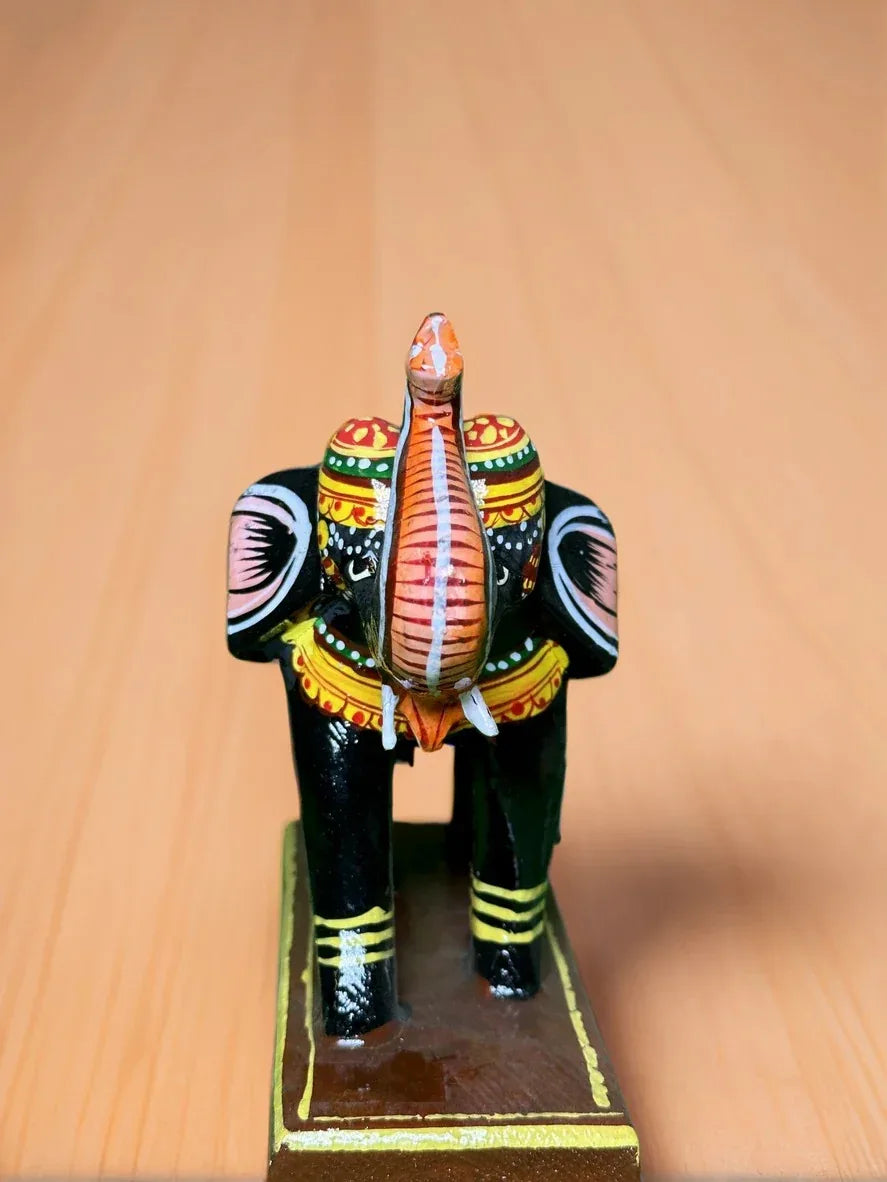 Wooden Handicraft Elephant Toy - Baranashe - Wooden Handicraft Elephant Toy