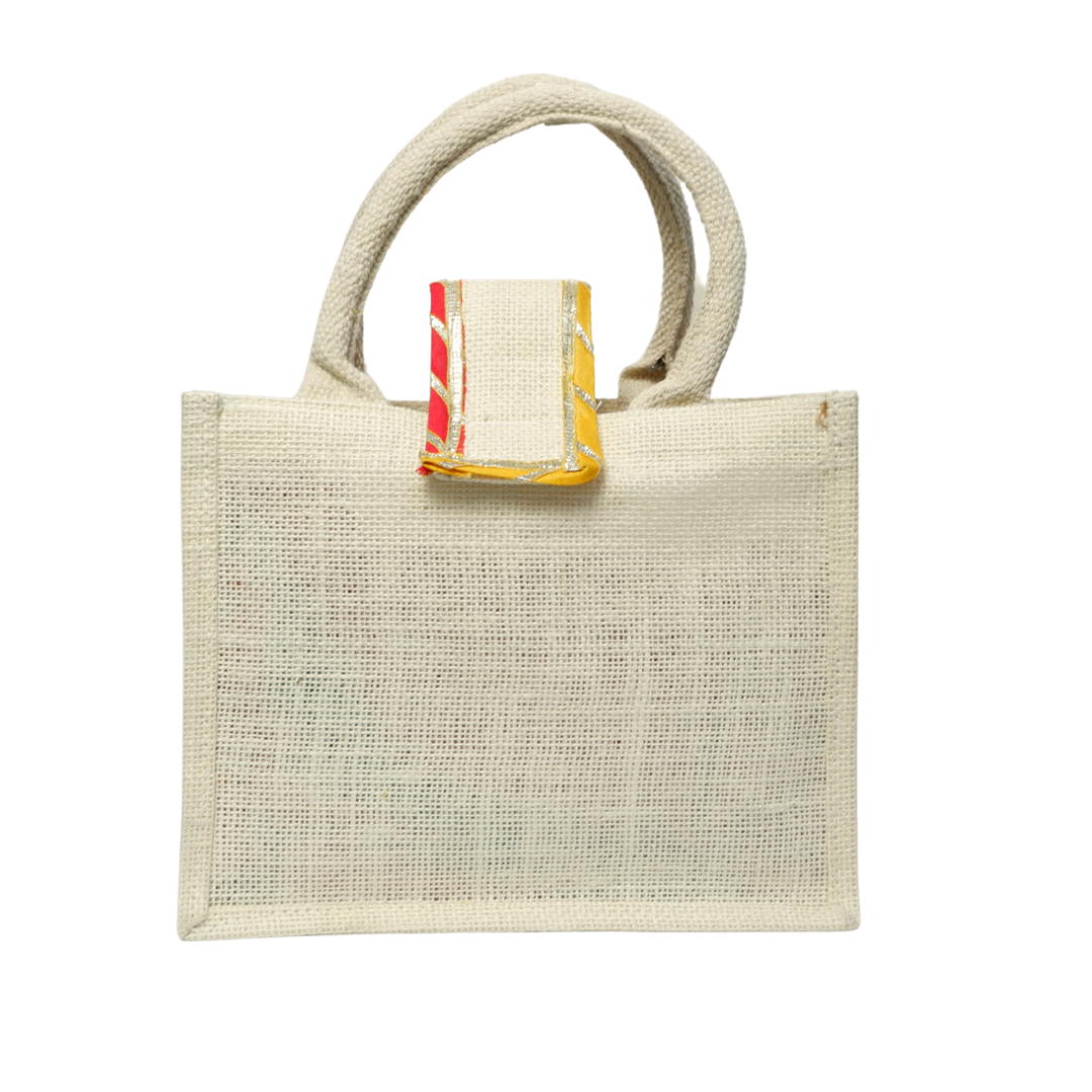 Eco Friendly Marwadi Gottapatti Bag for Festive and Wedding Occasion