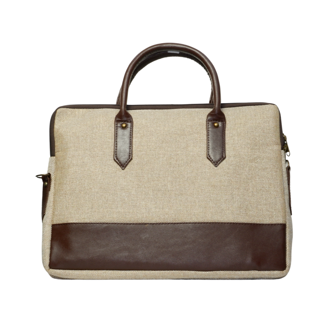 Eco Friendly Jute Laptop Office Bag