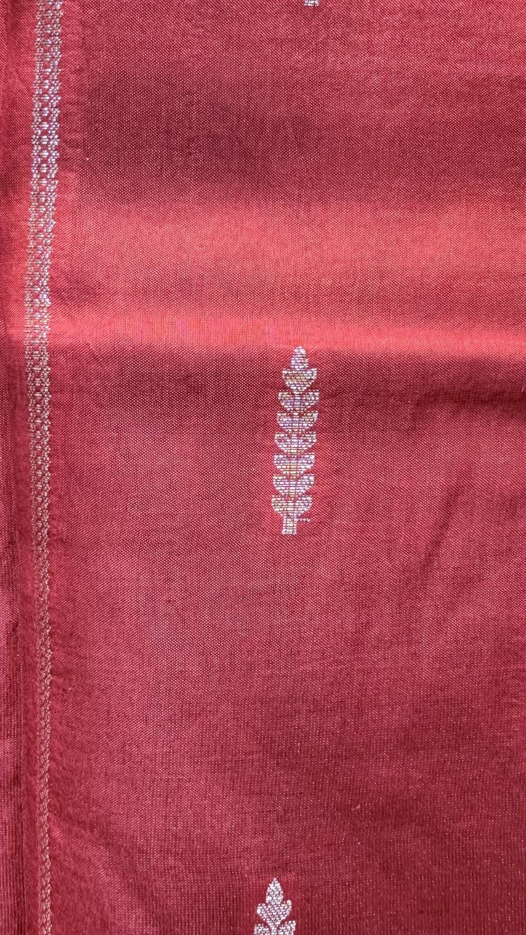 Premium Red Raw Mango Silk Saree