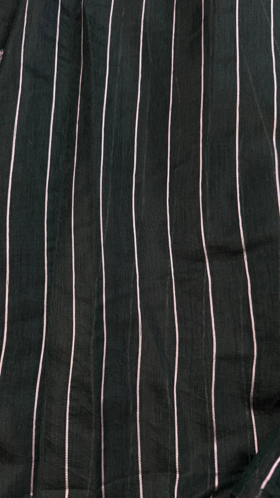 Banarashe greenn & Cream Handloom Banarasi Cotton Saree with Tribal Motifs