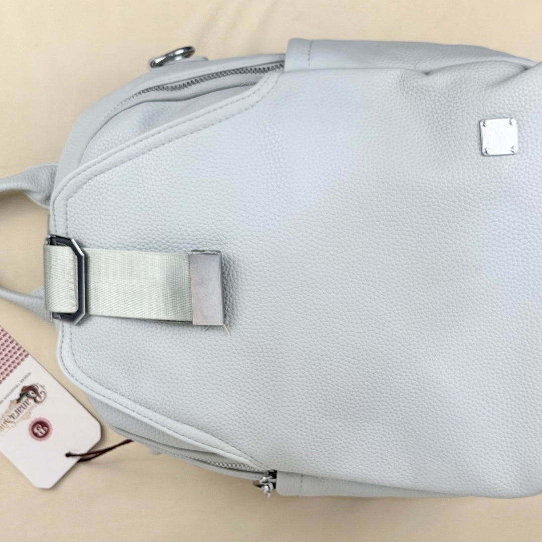 The Luxe Pebble Grey Backpack