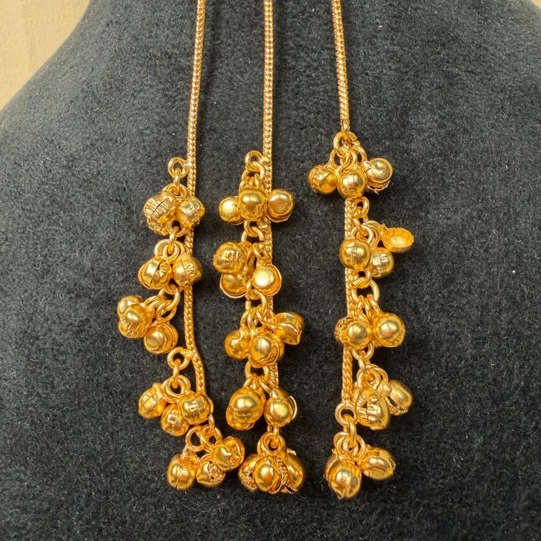 Kashmiri Elephant Jhumka Earrings with Blue Stone