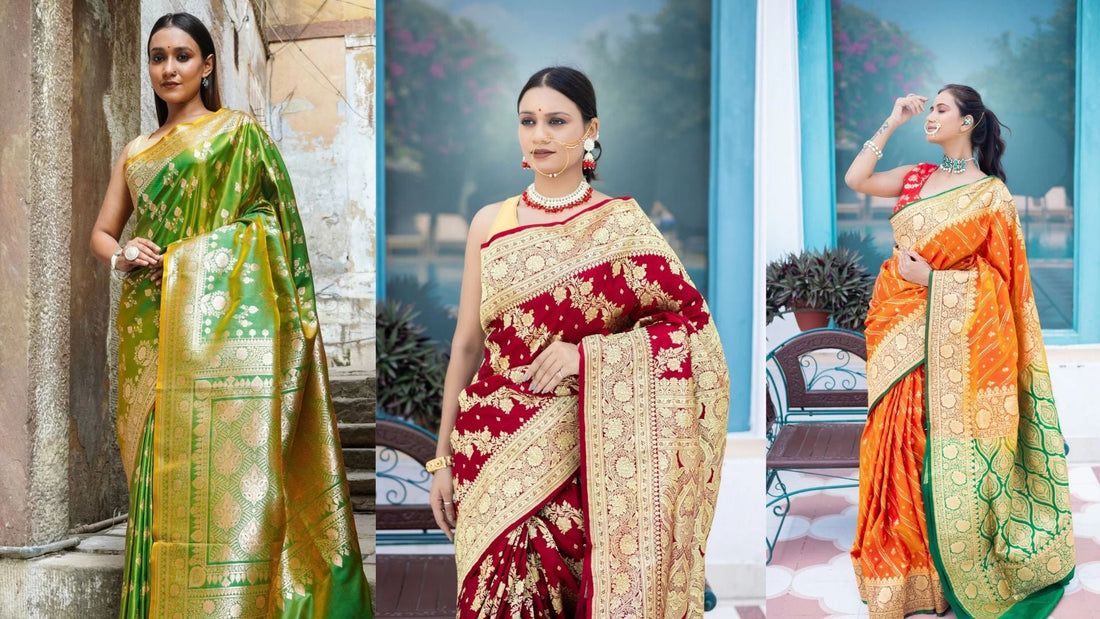 Banarasi Sarees for Weddings – A Timeless Choice at Banarashe