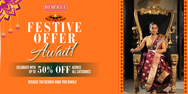 Buy Diwali Sarees Online: Discover the Best Saree for Diwali Festival and Dazzle in Tradition