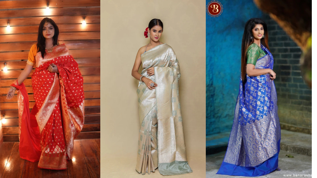 Why Trending  Banarasi Sarees are Perfect for Weddings and  special occasion