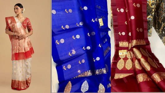 Celebrate Chaitra Navratri with Day-Wise Colours and Elegant Saree Looks – A Complete Style Guide by Banarashe