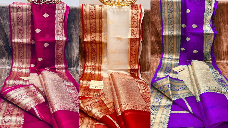 Buy Festive Sarees Online – Designer & Banarasi Saree Collection | Banarashe