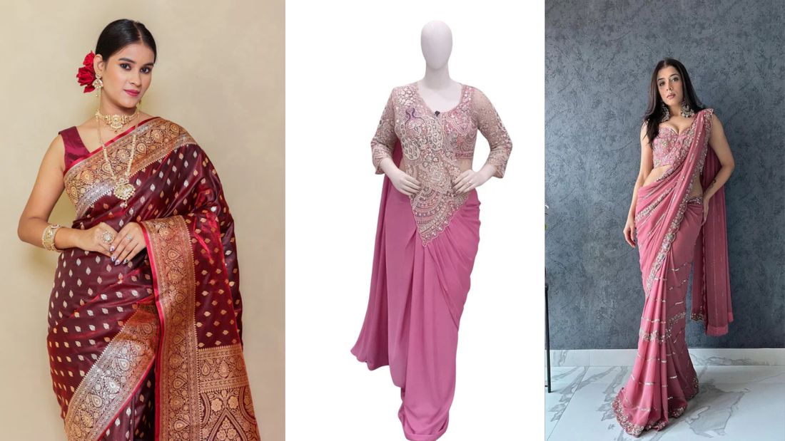 Latest Bridal Saree Trends for Indian Weddings – A Complete Style Guide by Banarashe