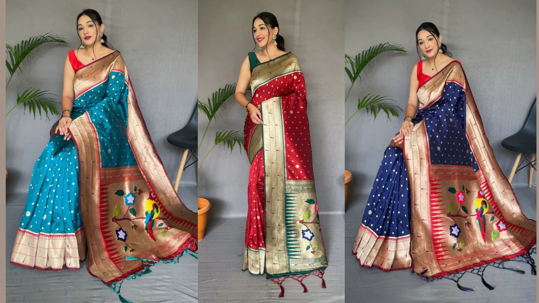 Top 10 Latest Paithani Saree Designs Trending in 2026