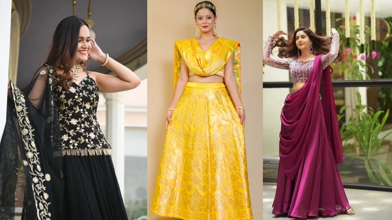 Buy Designer Lehenga Choli Online for Weddings & Festive Wear