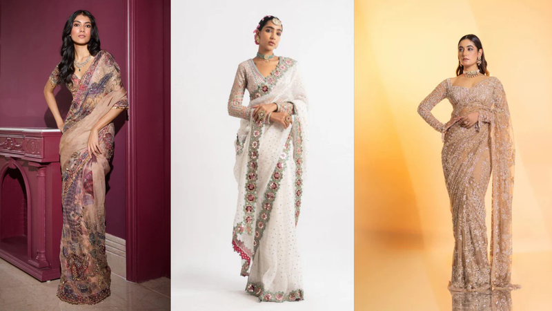 Bollywood Style Sarees Online: Glamour, Grace & Designer Elegance by BanaraShe