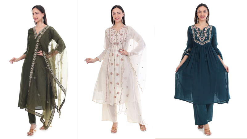 Buy Salwar Suit Sets Online: Discover Elegant Designer Salwar Suits for Every Occasion