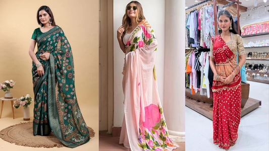 Buy Special Karwa Chauth Sarees Online 2026 – Trending Saree Styles for the Festive Season