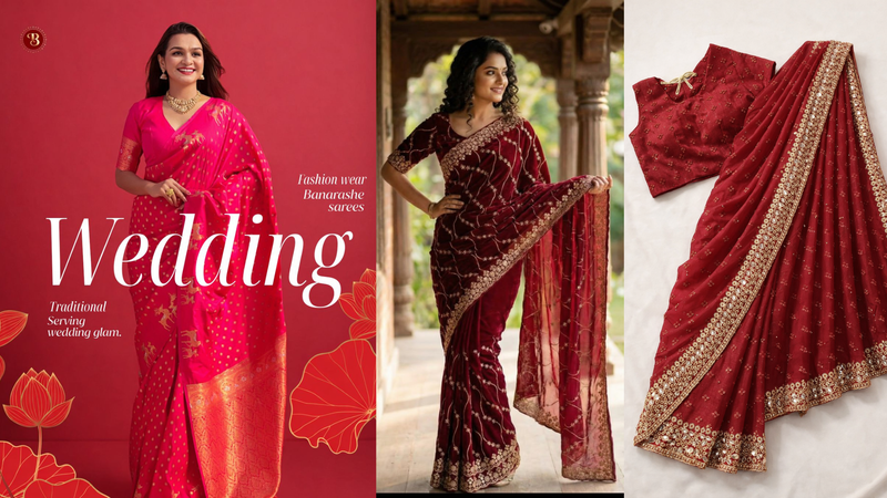 Banarasi Weaves Every Bride Should Know – A Complete Guide by BanaraShe