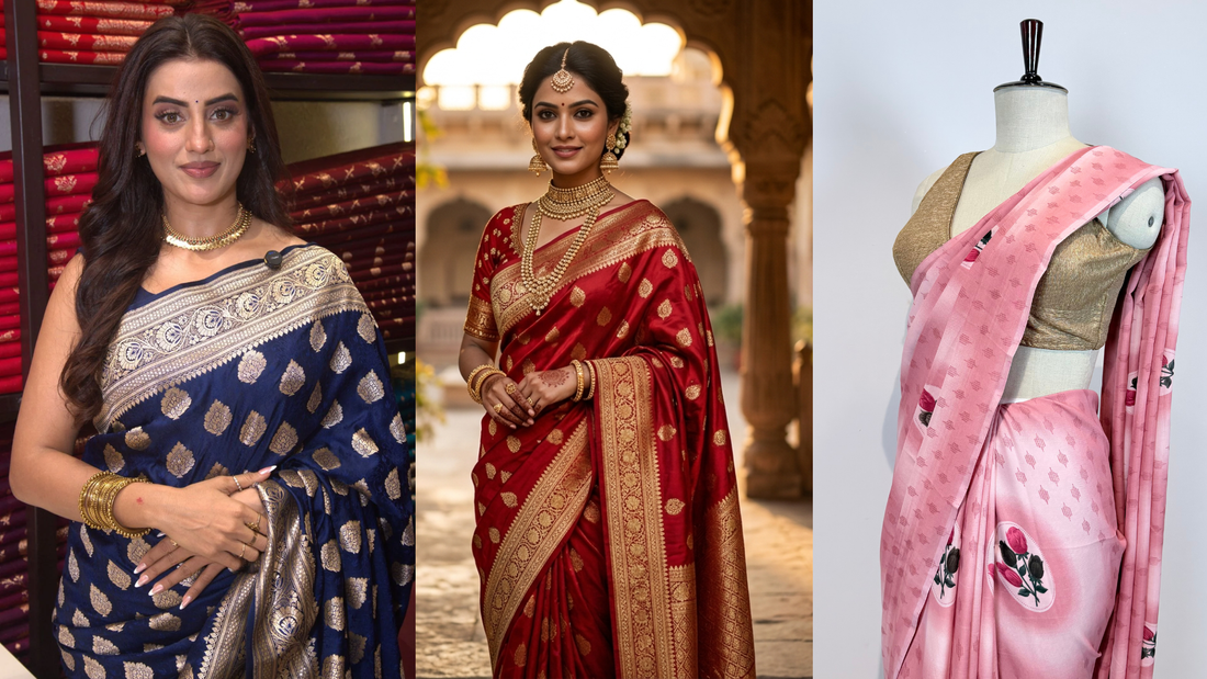 Ganesh Chaturthi Saree Sale 2026: Buy the Perfect Saree for Ganesh Chaturthi at BanaraShe