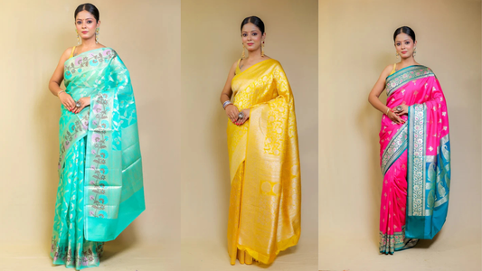 Timeless Elegance in Every Drape: Exquisite Banarasi Saree Styles