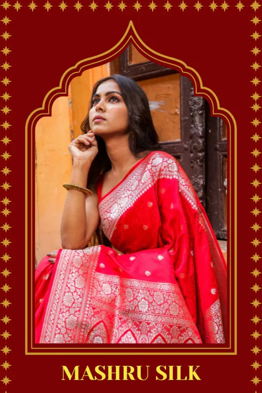 Banarasi Mashru Silk Sarees