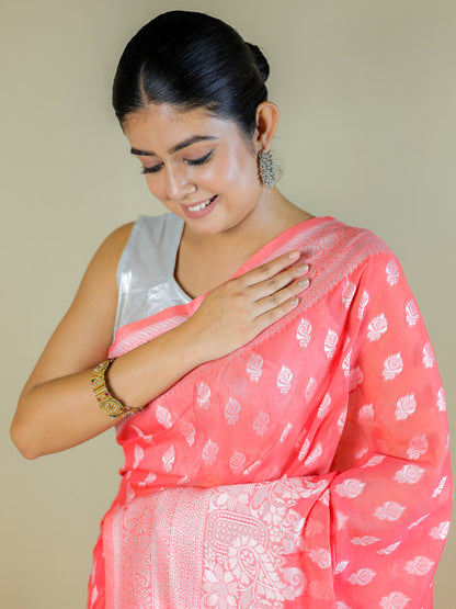 Elegant Cotton Saree with Blouse Piece – Daily & Festive Wear