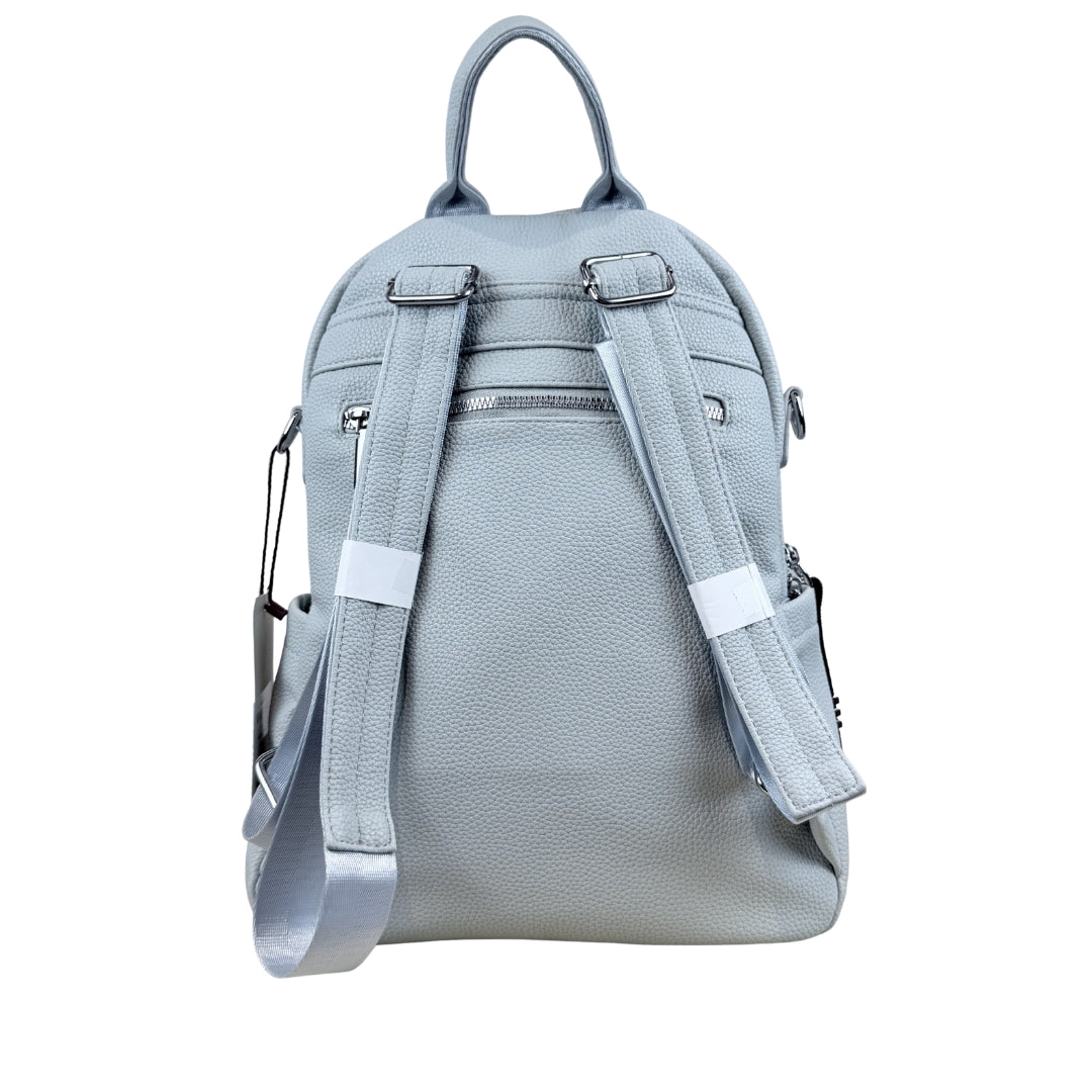 Premium Silver-Chain Urban Backpack