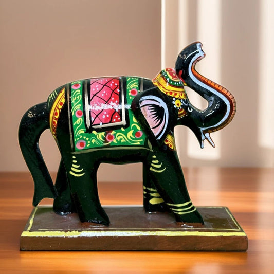 Wooden Handicraft Elephant Toy
