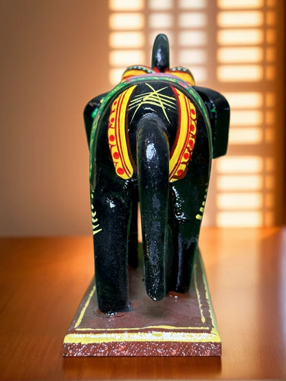 Wooden Handicraft Elephant Toy