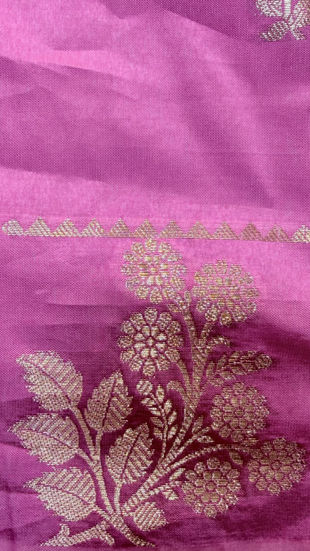 Baby Pink Raw Mango Silk Saree