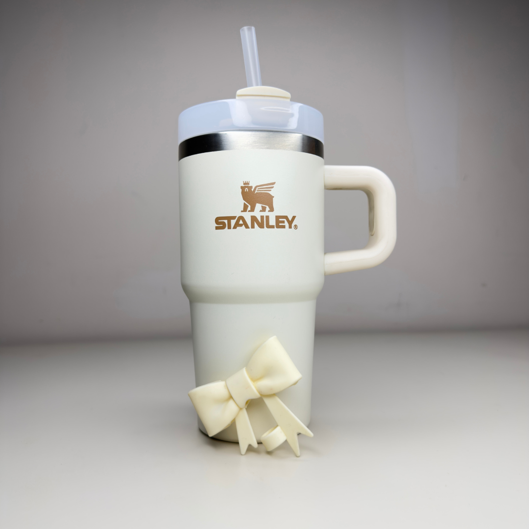 Stainless Steel Insulated Sipper Bottle with Handle & Straw | Leakproof Hot & Cold