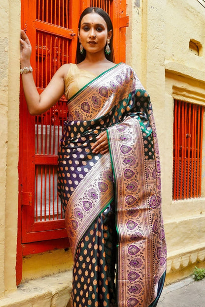 Banarasi Katan Silk Zari Saree