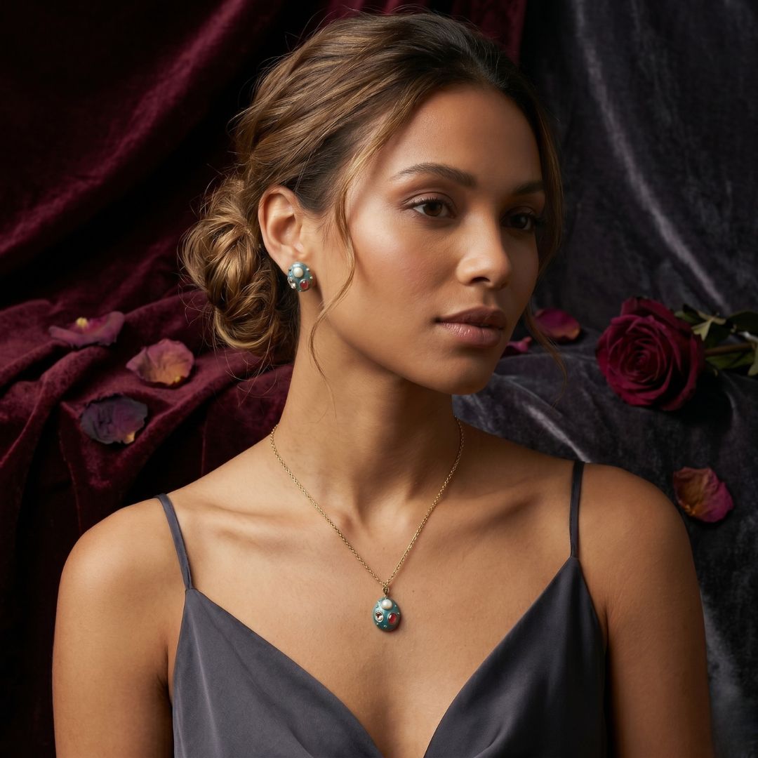 Royal Turquoise Jewelry Set
