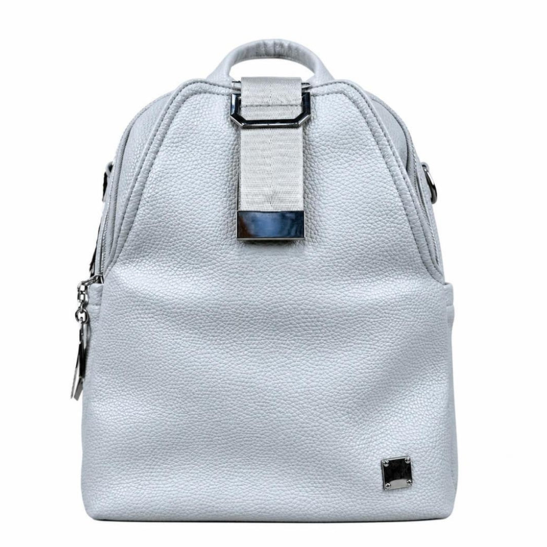 The Luxe Pebble Grey Backpack