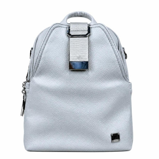 The Luxe Pebble Grey Backpack