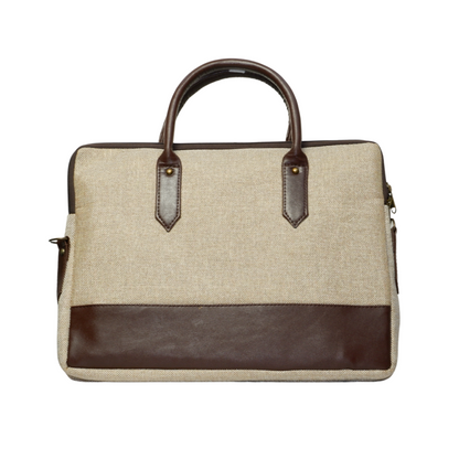 Eco Friendly Jute Laptop Office Bag – Baranashe - Main Image