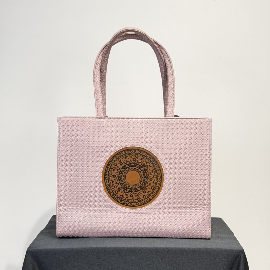 Designer Pink Tote Bag for Women