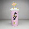 Stainless Steel Tumbler with Straw & Lid