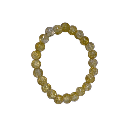 Luxe Fusion – Gold & Silver Crystal Charm Bracelet