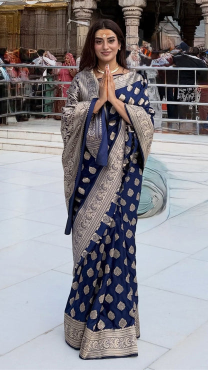 Banarashe Premium Saree – Celebrity Edition Akshara Singh