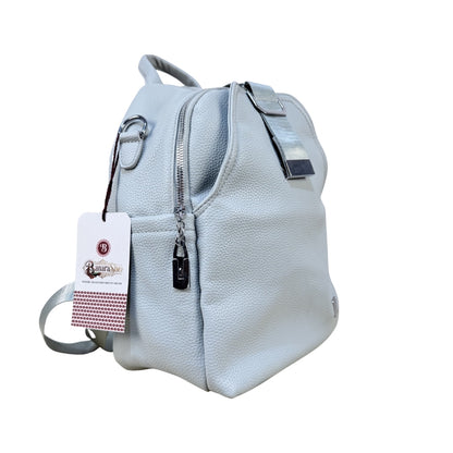 The Luxe Pebble Grey Backpack