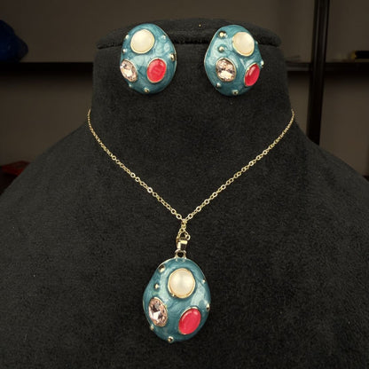 Royal Turquoise Jewelry Set