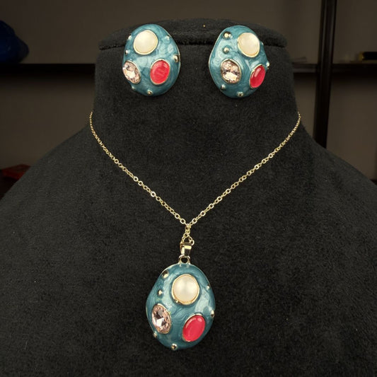 Royal Turquoise Jewelry Set