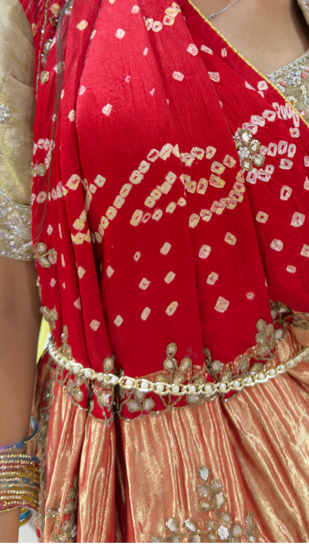 BanaraShe Ankita Lokhande Inspired Viral Red Saree