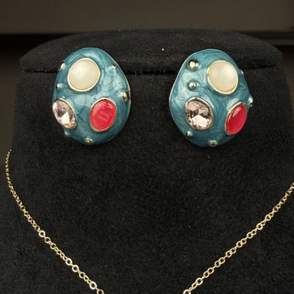 Royal Turquoise Jewelry Set