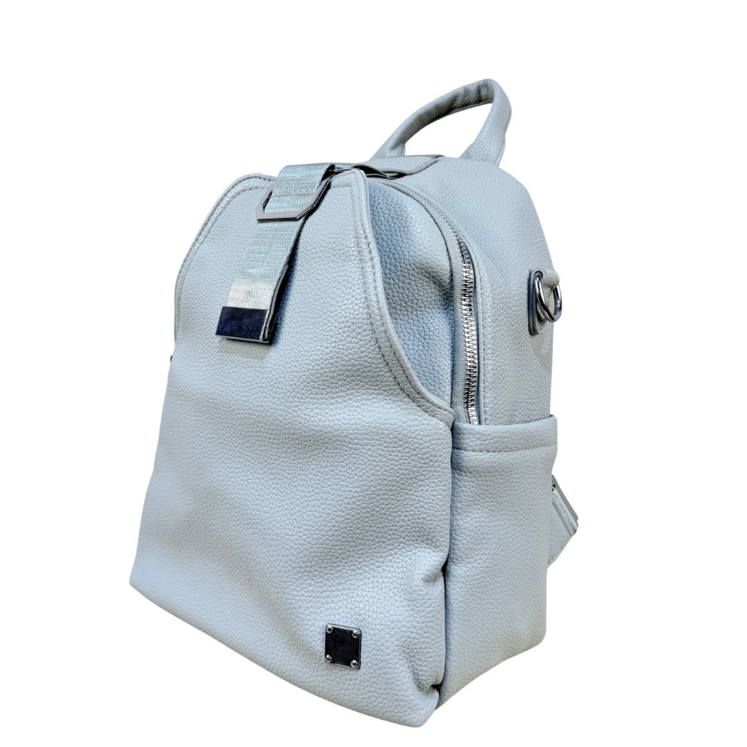 The Luxe Pebble Grey Backpack