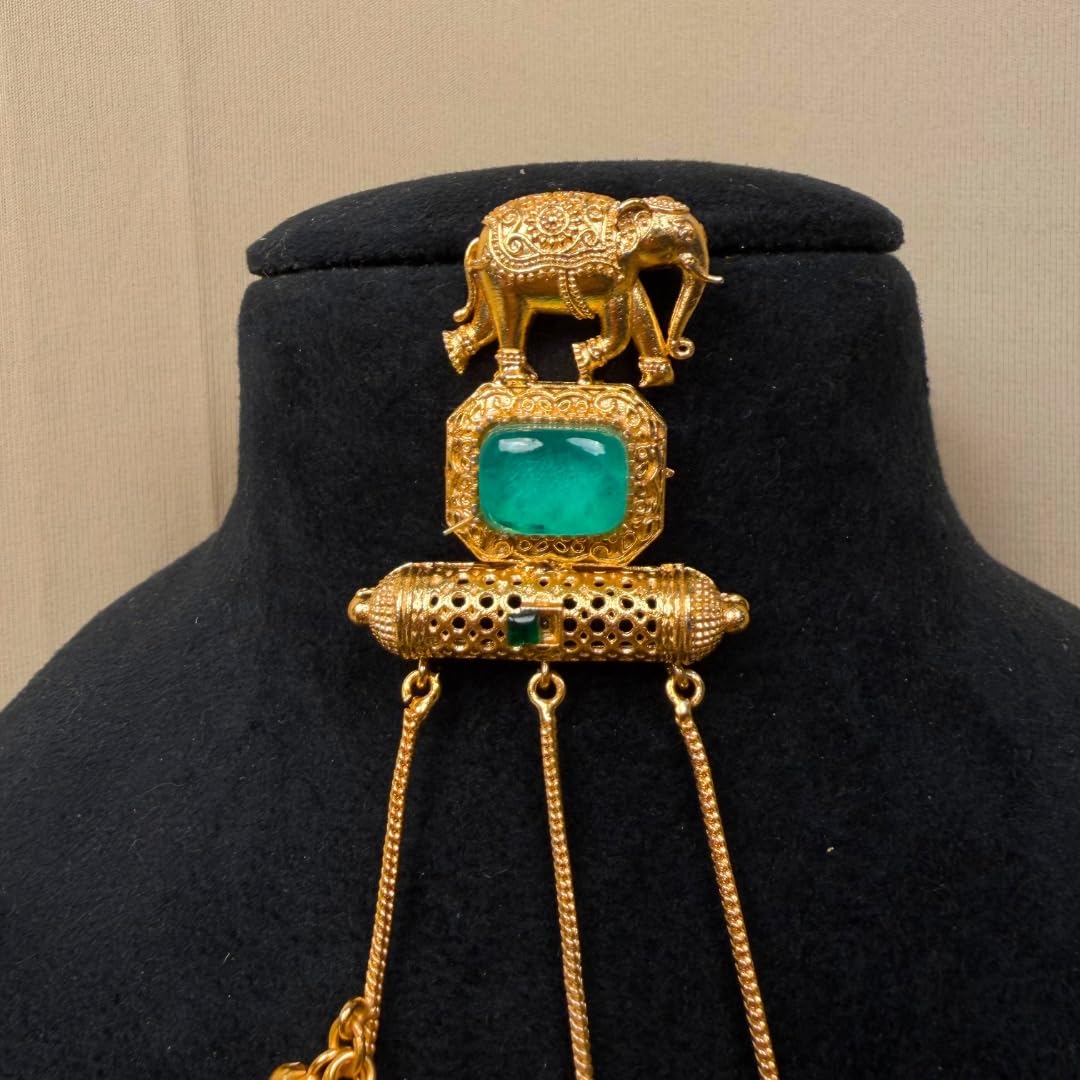 Royal Kashmiri Elephant Jhumkas