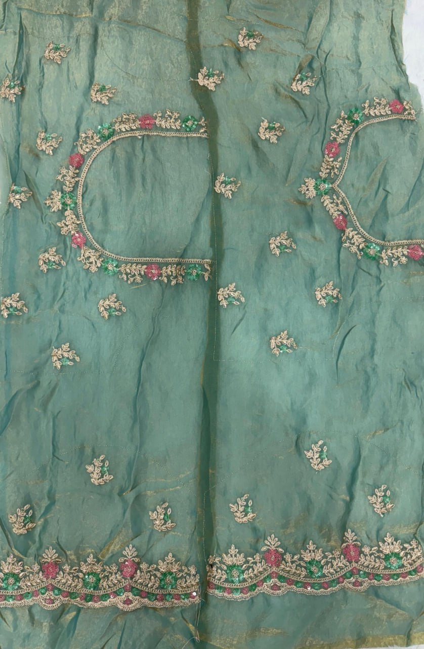 Bollywood collections party wear fancy Tebby Silk  saree