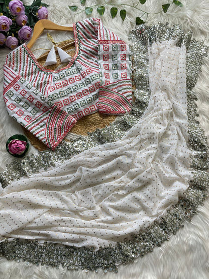 New Launching Bollywood BlockBuster Orignal Mirror Design White Colour