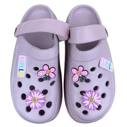 Premium Lavender Clogs for Girls